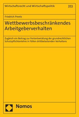 Wettbewerbsbeschränkendes Arbeitgeberverhalten main product photo