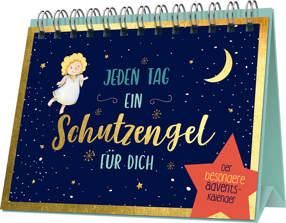 Jeden Tag ein Schutzengel für dich | Adventskalender mit Aufsteller main product photo