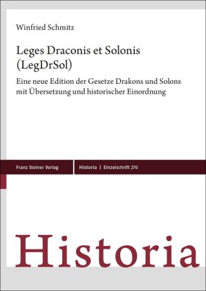 Leges Draconis et Solonis (LegDrSol), 2 Teile