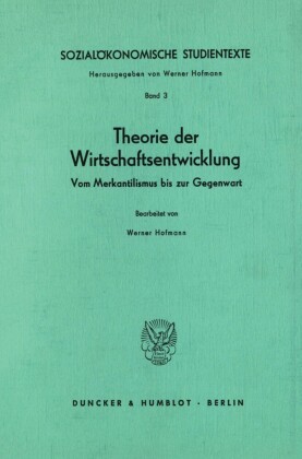 Sozialökonomische Studientexte.