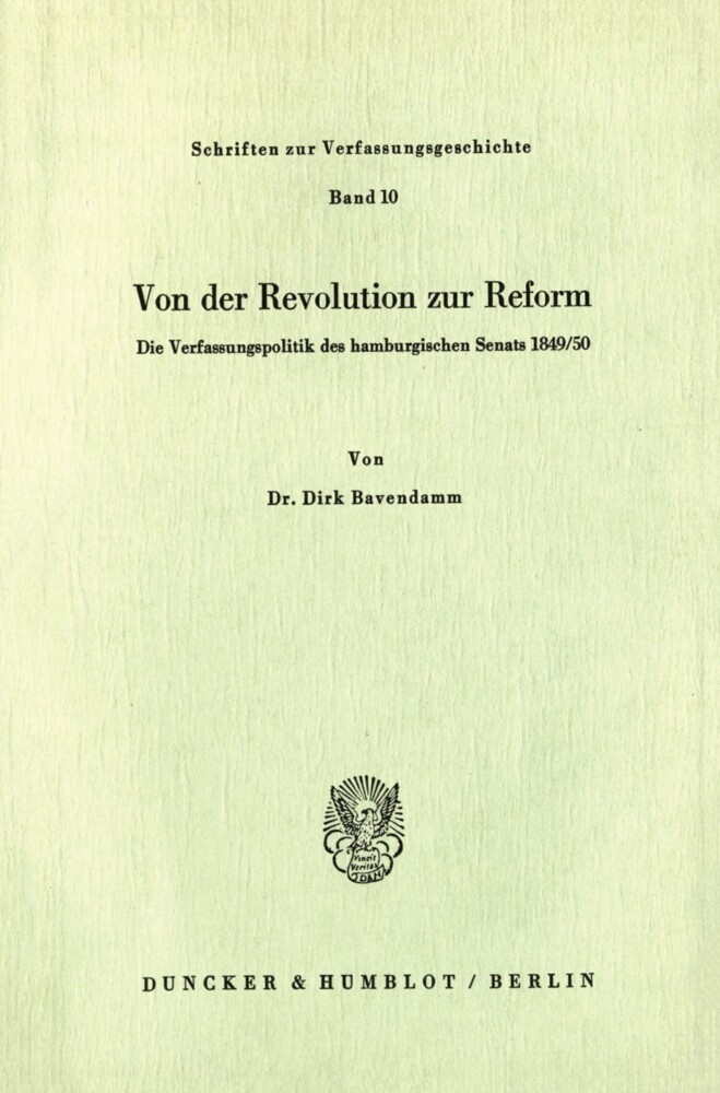 Von der Revolution zur Reform. main product photo