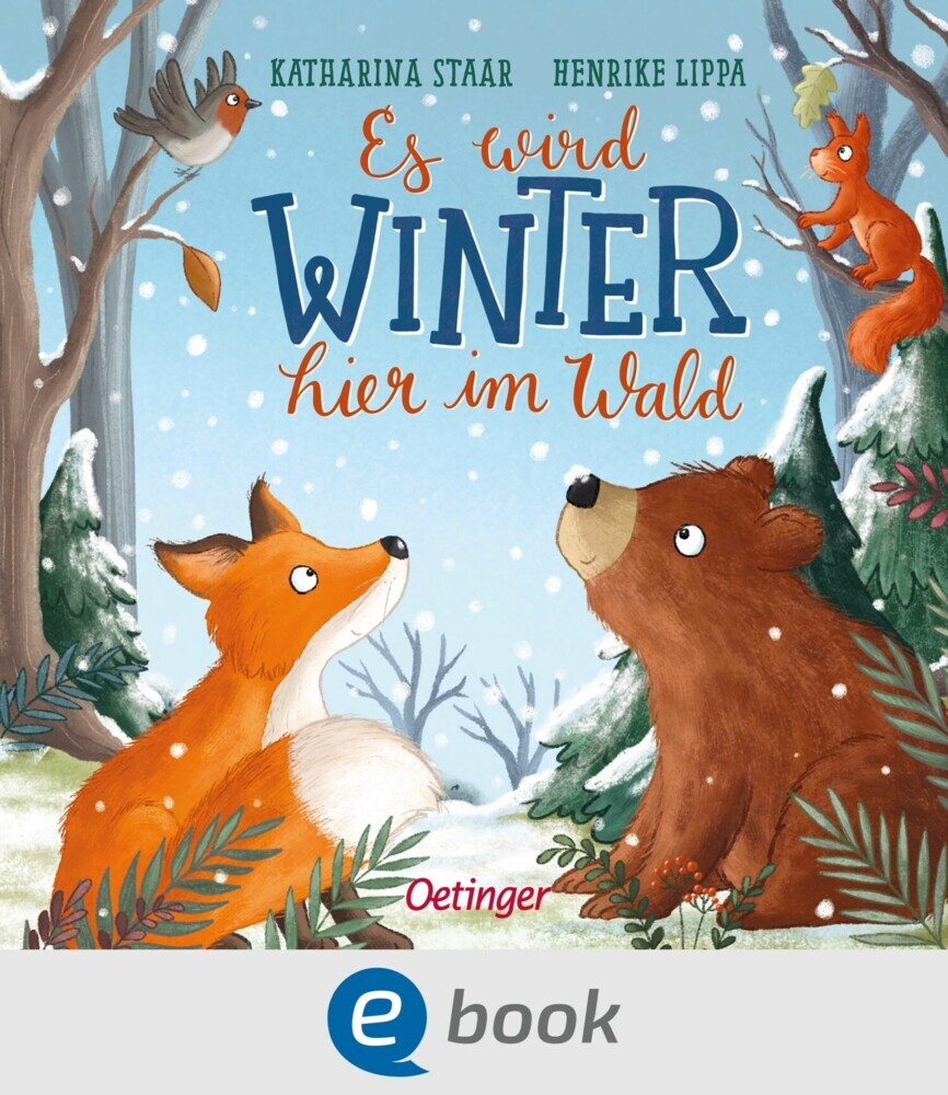 Es wird Winter hier im Wald main product photo