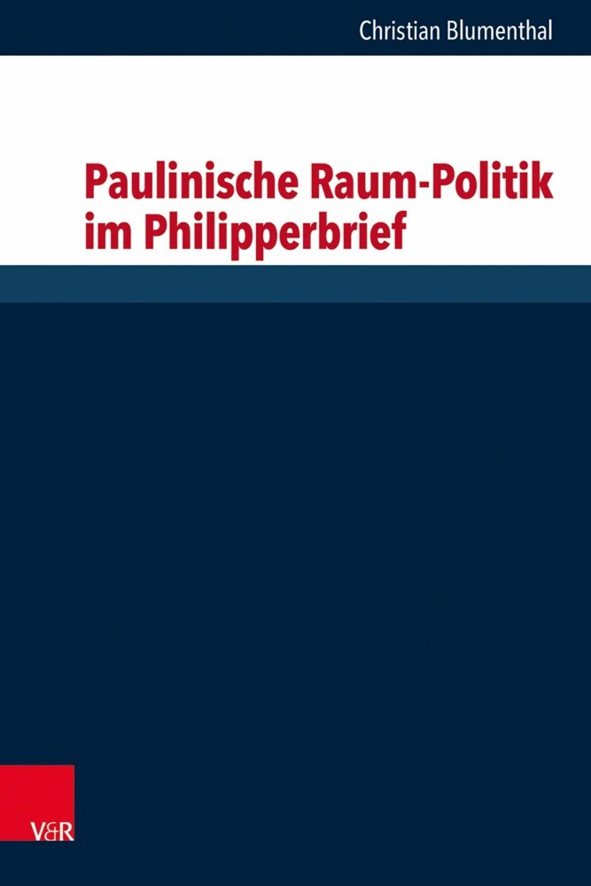 Paulinische Raum-Politik im Philipperbrief main product photo