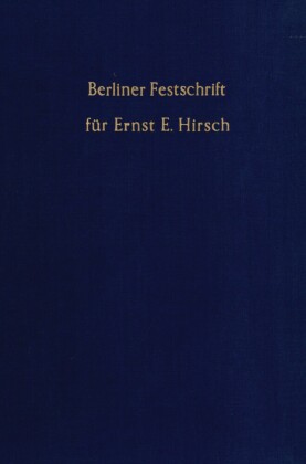 Berliner Festschrift.