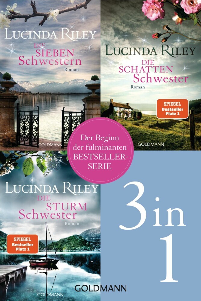 Die Sieben-Schwestern-Serie Band 1-3: Die sieben Schwestern / Die Sturmschwester / Die Schattenschwester main product photo