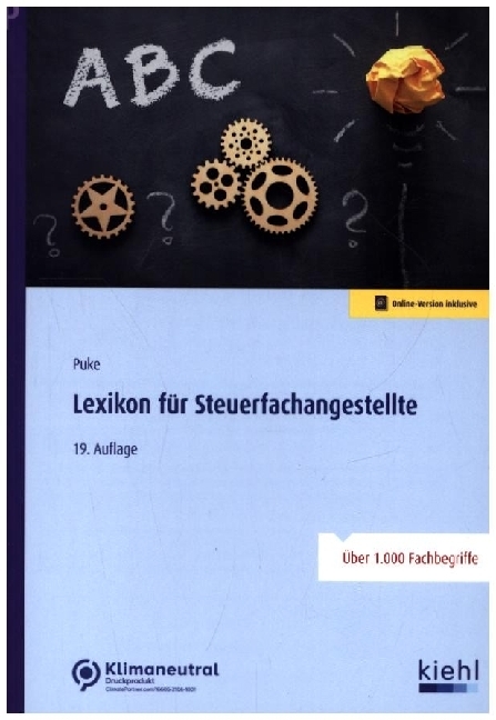Lexikon für Steuerfachangestellte main product photo