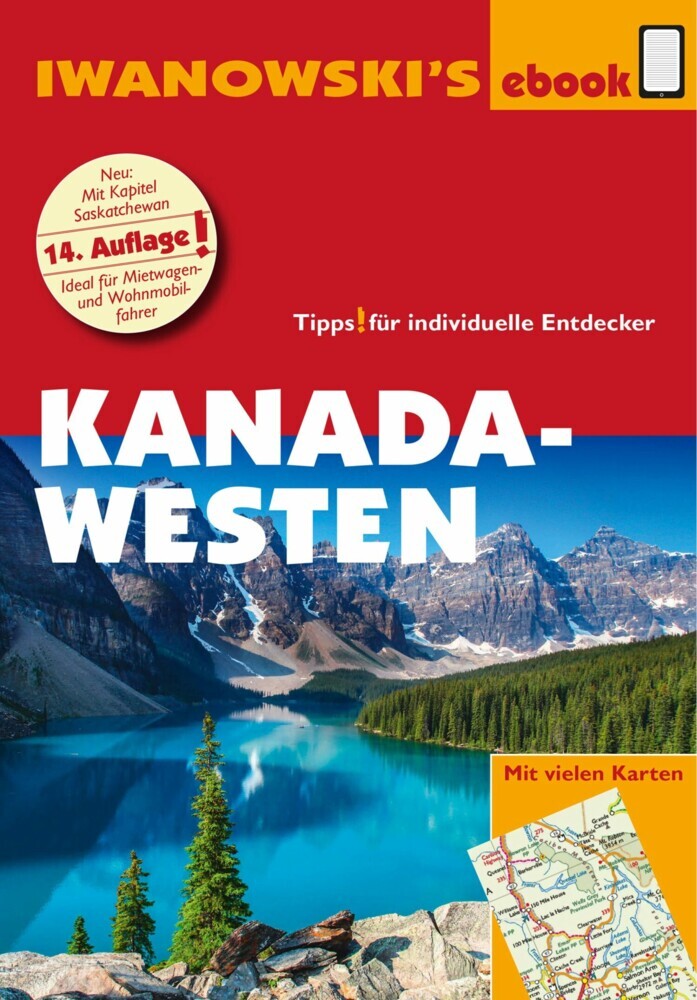 Kanada Westen mit Süd-Alaska - Reiseführer von Iwanowski main product photo