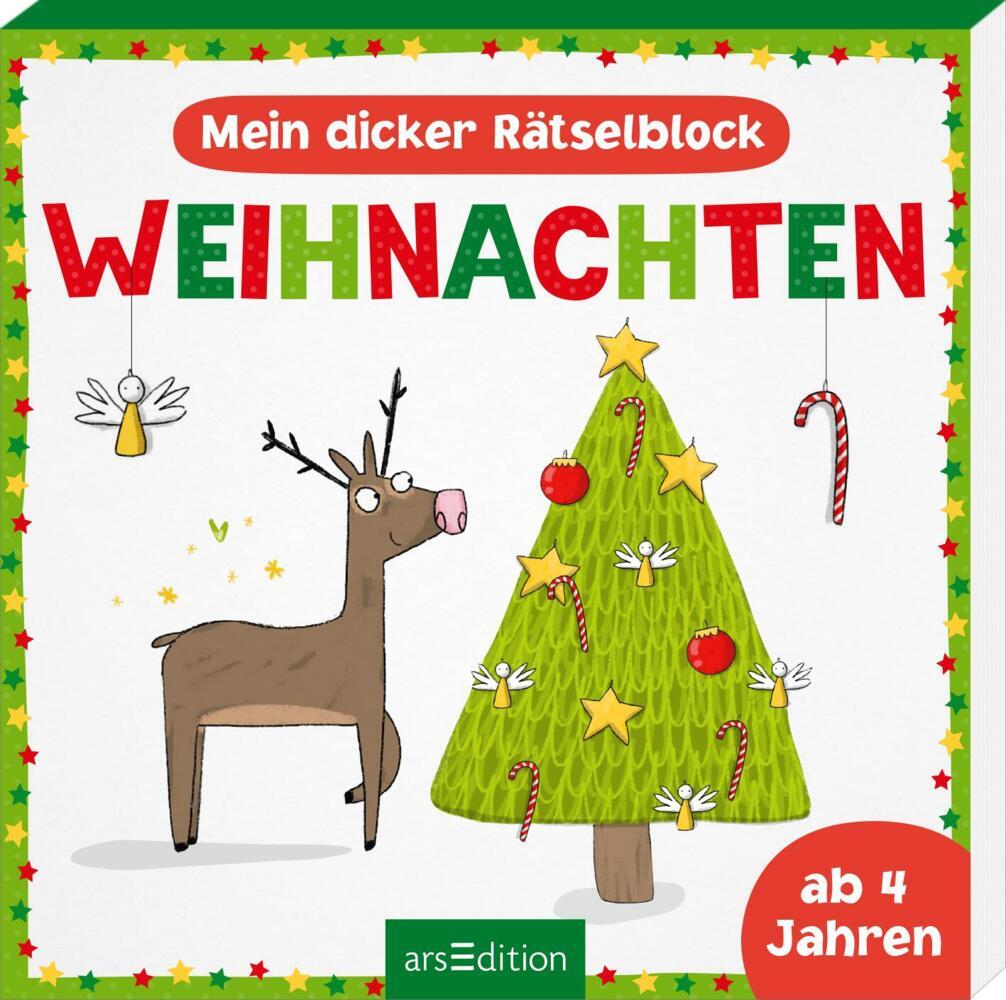 Mein dicker Rätselblock Weihnachten main product photo