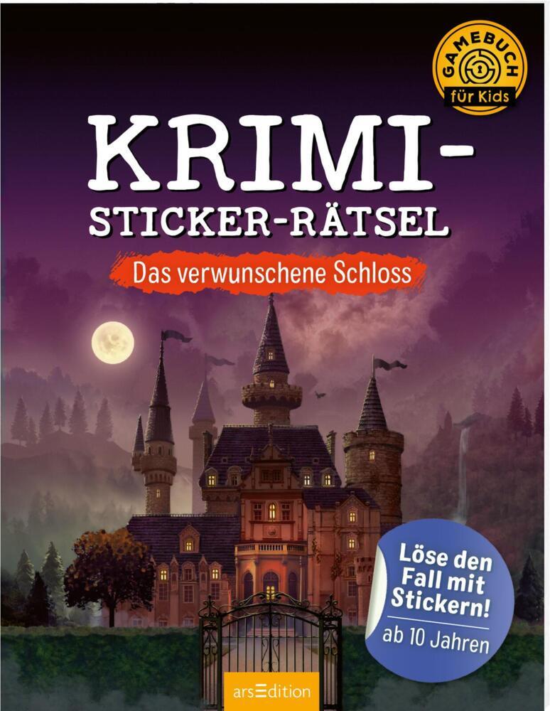 Krimi-Sticker-Rätsel - Das verwunschene Schloss main product photo