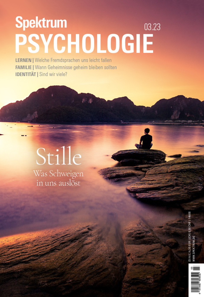 Spektrum Psychologie - Stille main product photo