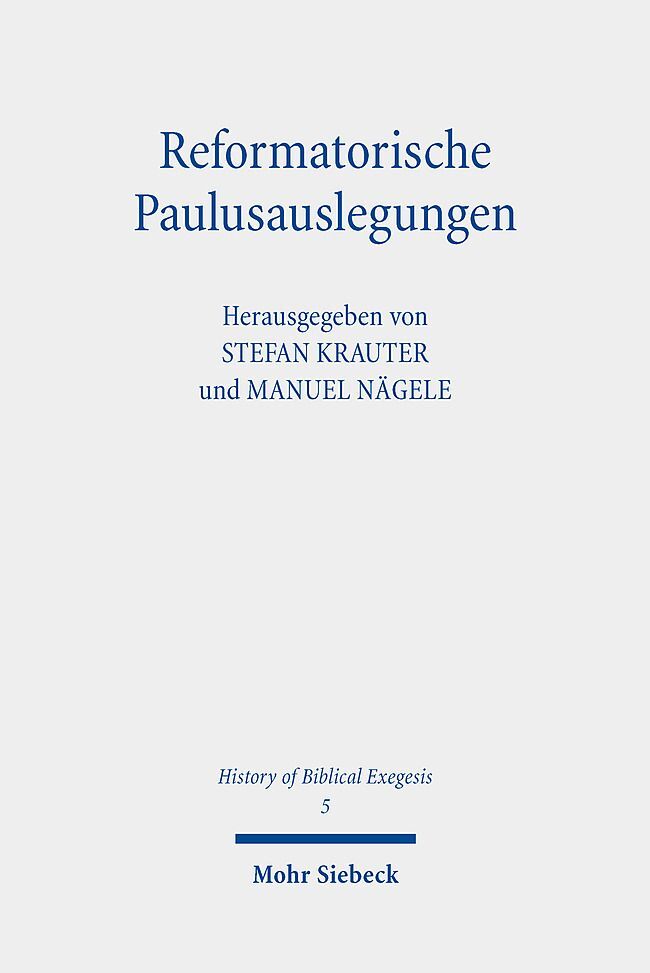 Reformatorische Paulusauslegungen main product photo
