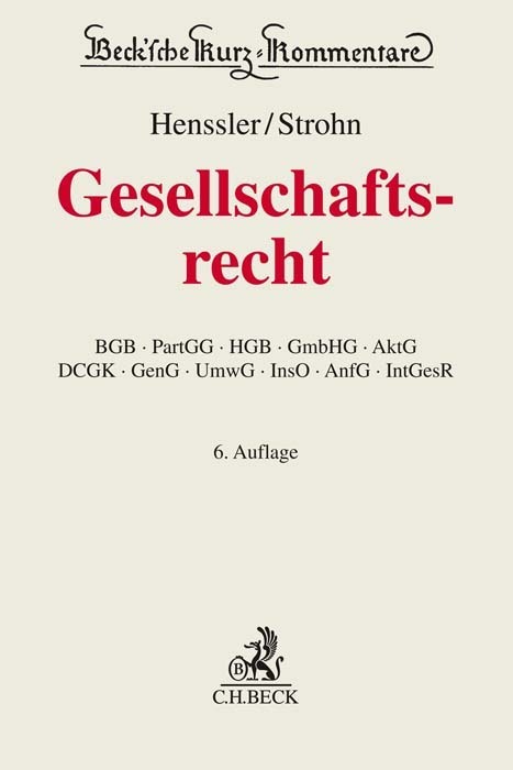 Gesellschaftsrecht main product photo