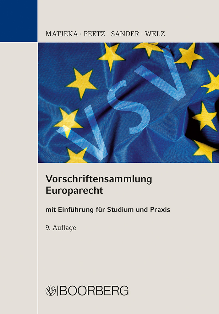 Vorschriftensammlung Europarecht main product photo