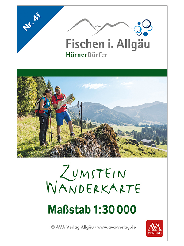 Zumstein Wanderkarte Fischen main product photo