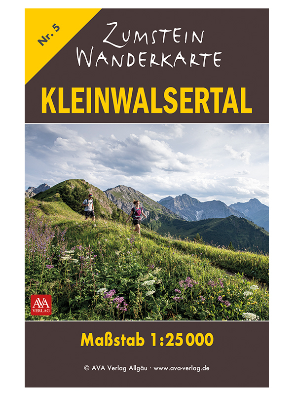 Zumstein Wanderkarte Kleinwalsertal main product photo