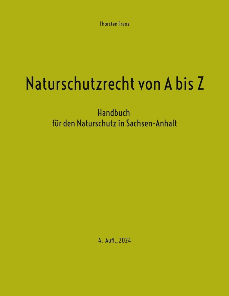 Naturschutzrecht von A bis Z main product photo