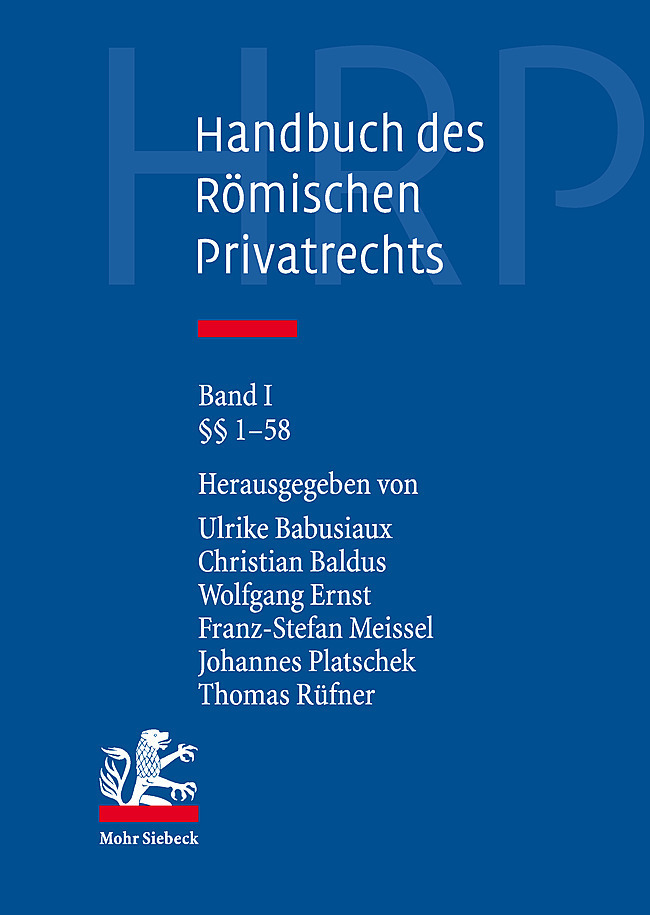 Handbuch des Römischen Privatrechts main product photo
