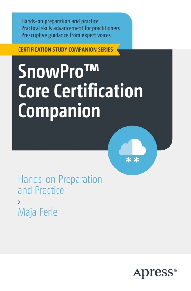 SnowPro(TM) Core Certification Companion main product photo