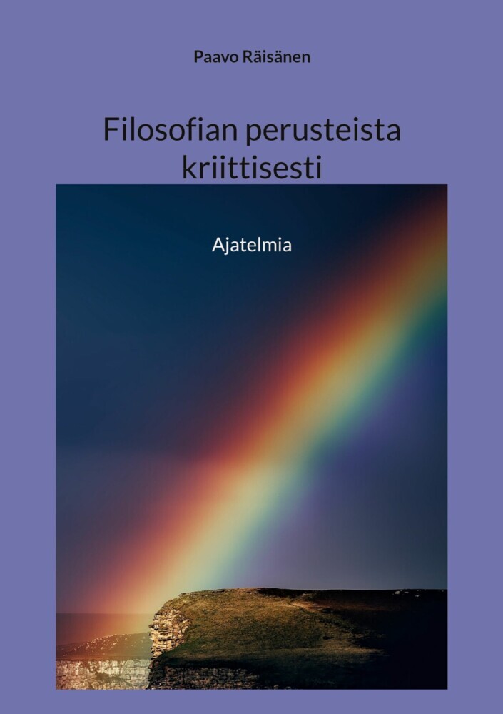 Filosofian perusteista kriittisesti main product photo
