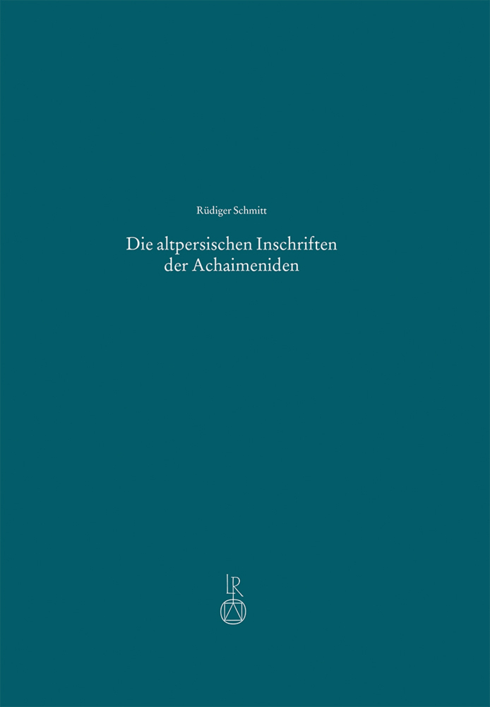 Die altpersischen Inschriften der Achaimeniden main product photo