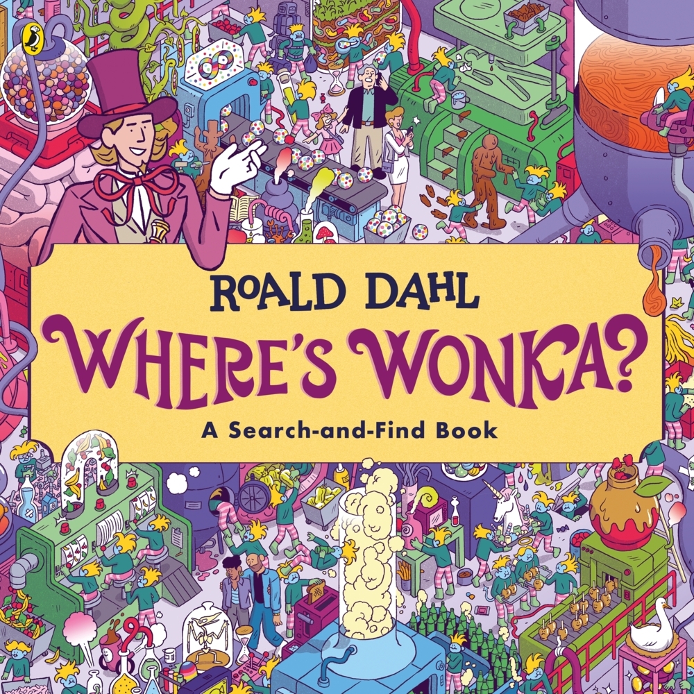Where's Wonka?: A Search-and-Find Book main product photo