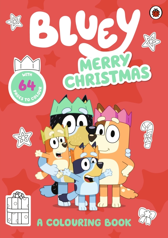 Bluey: Merry Christmas: A Colouring Book main product photo