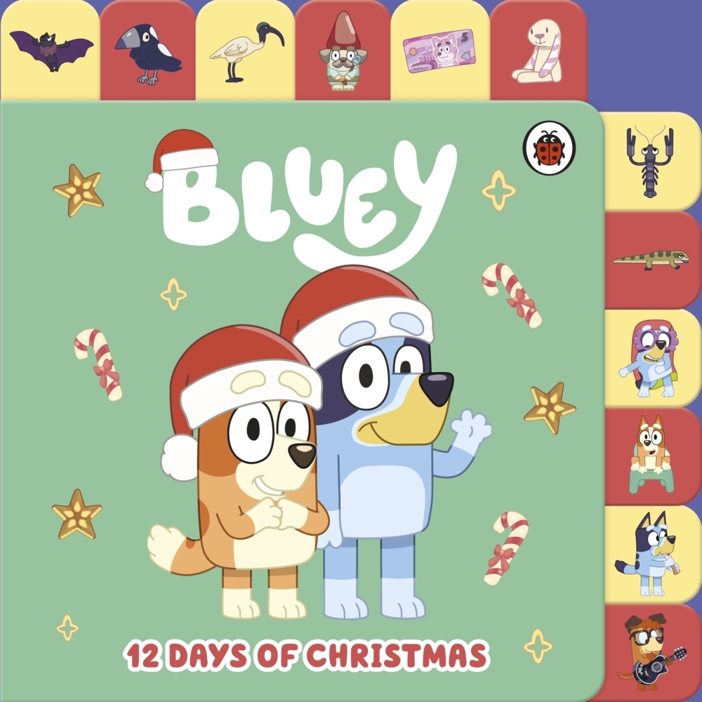 Bluey: 12 Days of Christmas Tabbed Board Book main product photo