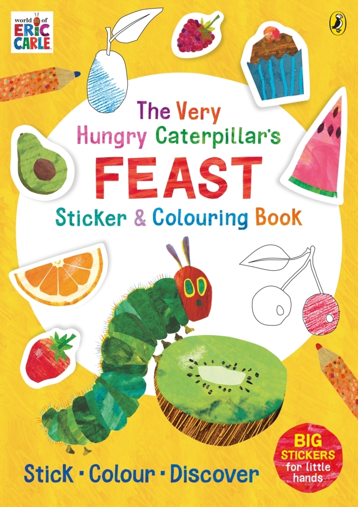 The Very Hungry Caterpillar's Feast Sticker and Colouring Book main product photo