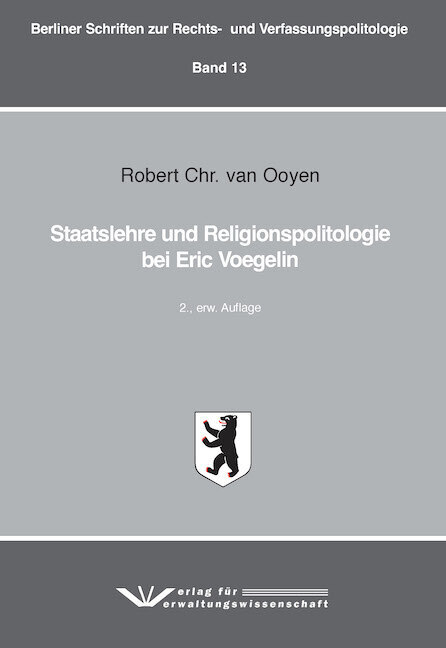 Staatslehre und Religionspolitologie bei Eric Voegelin main product photo