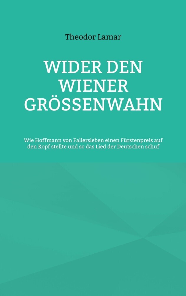 Wider den Wiener Größenwahn main product photo