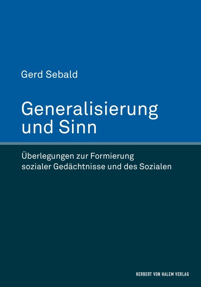 Generalisierung und Sinn main product photo