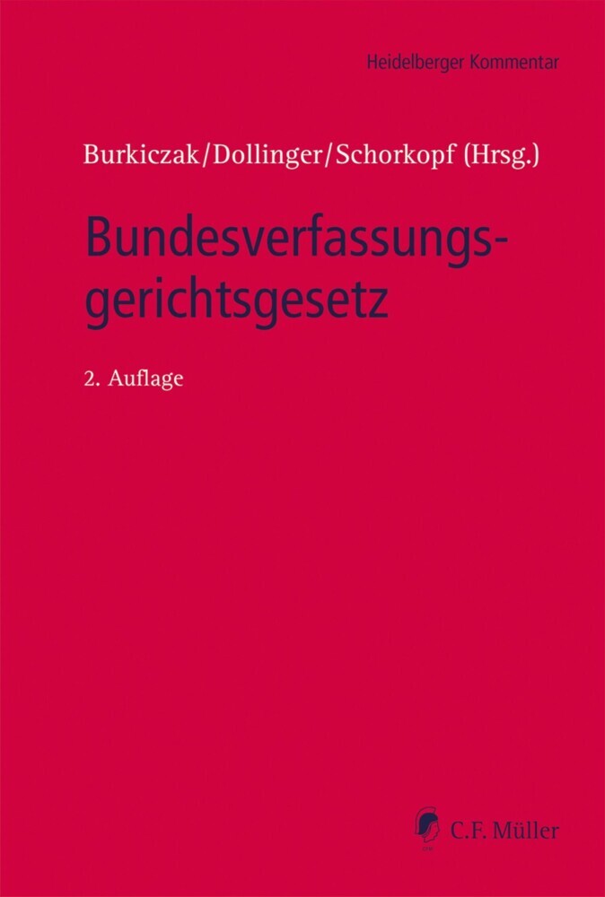 Bundesverfassungsgerichtsgesetz, eBook main product photo