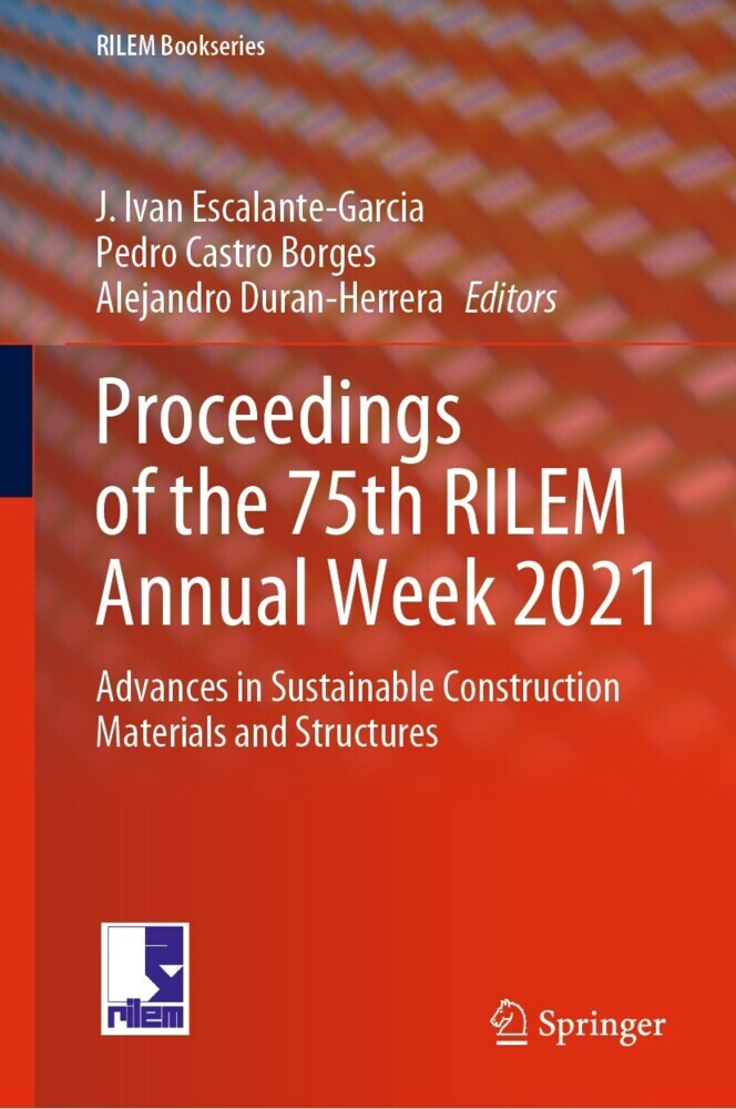Proceedings of the 75th RILEM Annual Week 2021 main product photo
