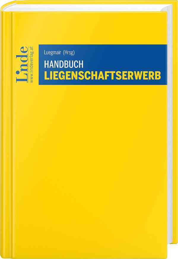 Handbuch Liegenschaftserwerb main product photo