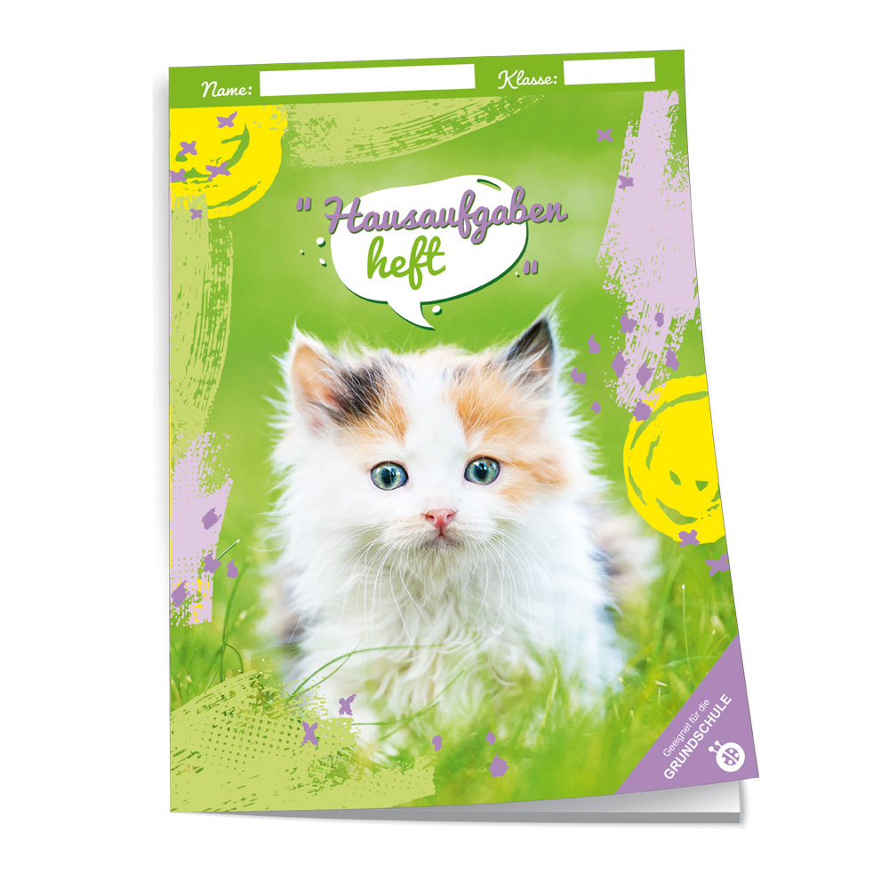 Trötsch Hausaufgabenheft Grundschule Katze main product photo