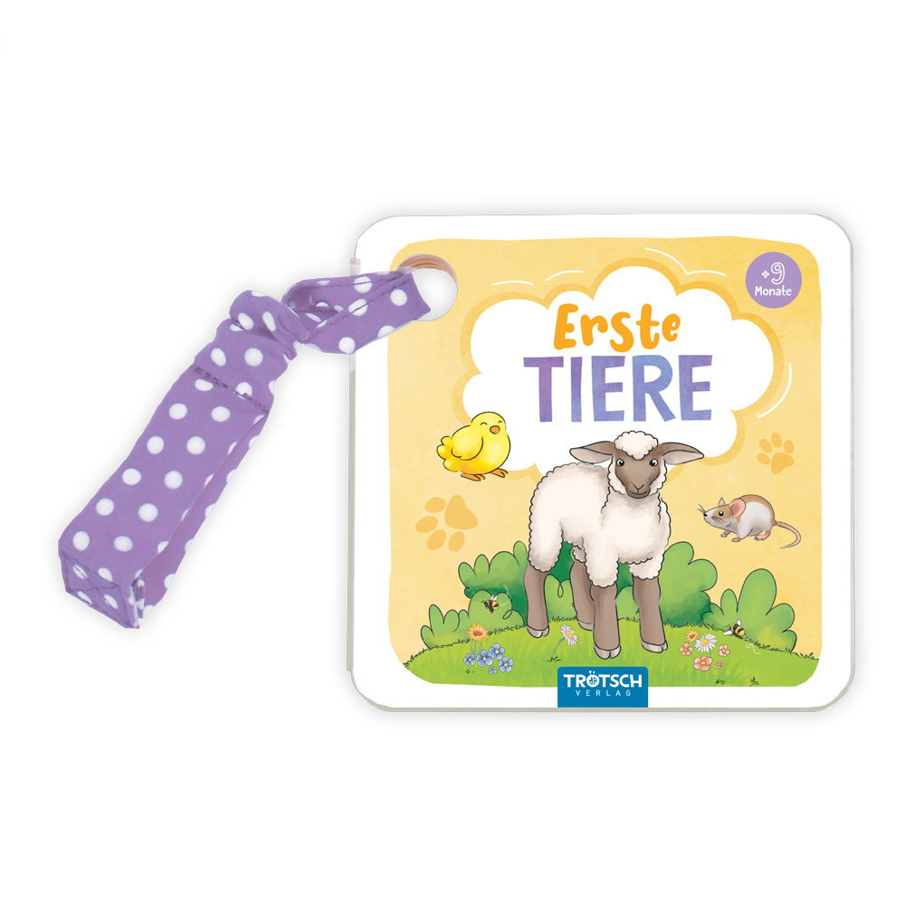 Trötsch Buggy-Buch Erste Tiere main product photo
