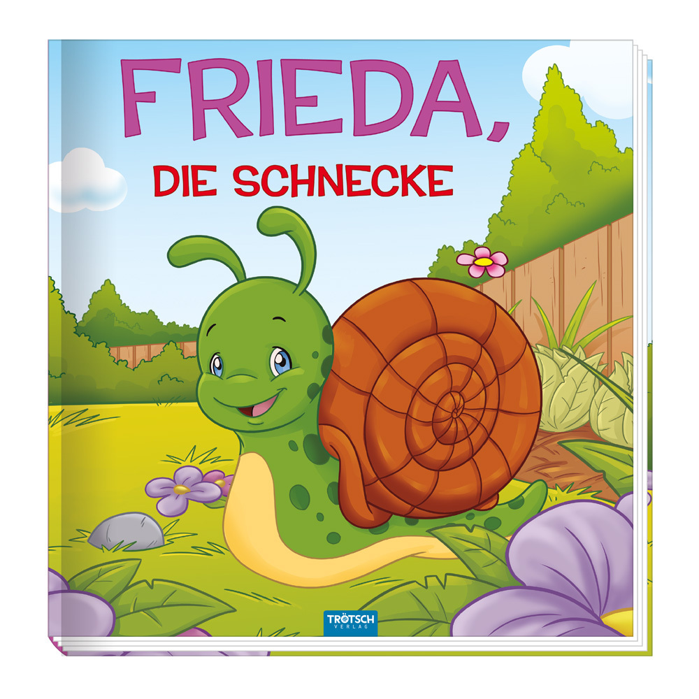 Trötsch Kinderbuch Frieda, die Schnecke main product photo