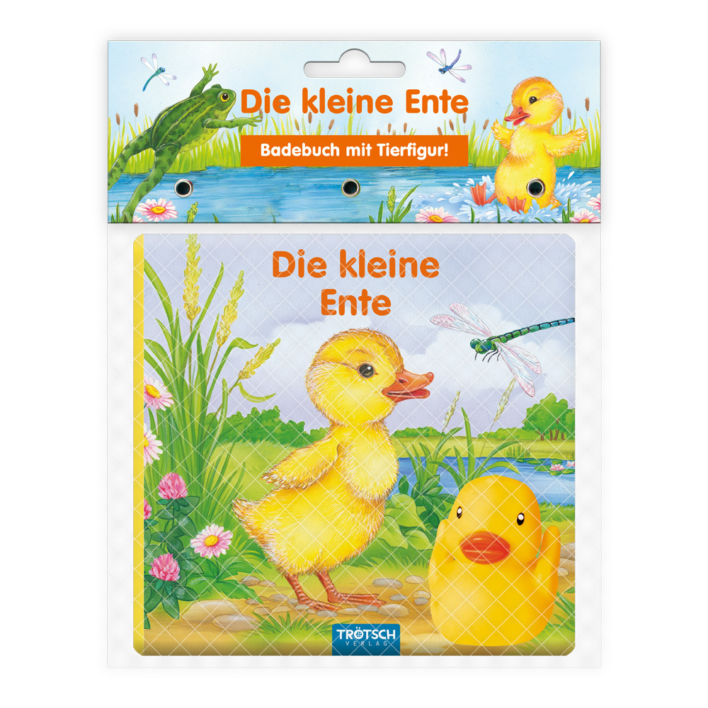 Trötsch Badebuch mit Tierfigur Die kleine Ente main product photo