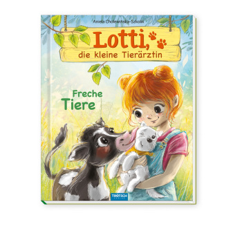 TRÖTSCH - Lotti, die kleine Tierärztin "Freche Tiere" | Liebevoll illustriertes Kinderbuch über Lotti und ihre tierischen Patienten. Kinderbuch über Umgang mit Tieren | Ab 6 Jahren