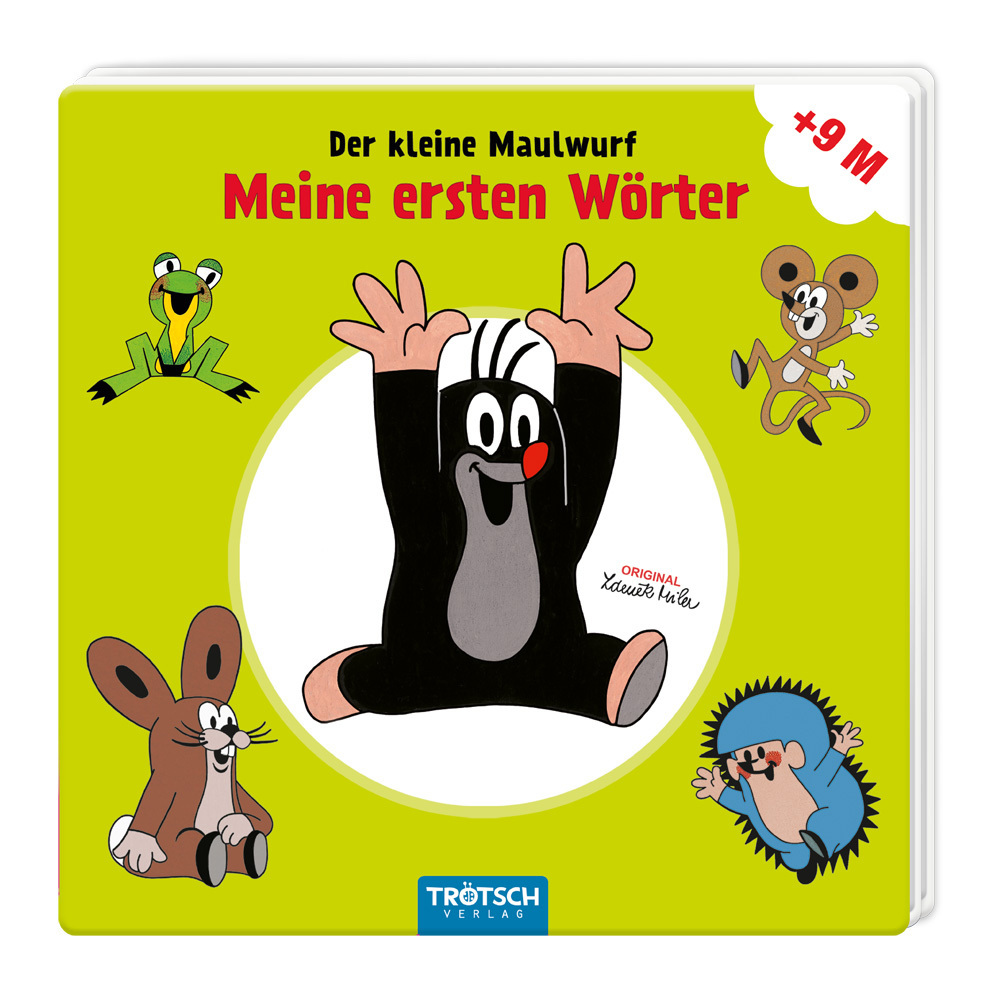 Trötsch Der kleine Maulwurf Leporello Meine ersten Wörter main product photo