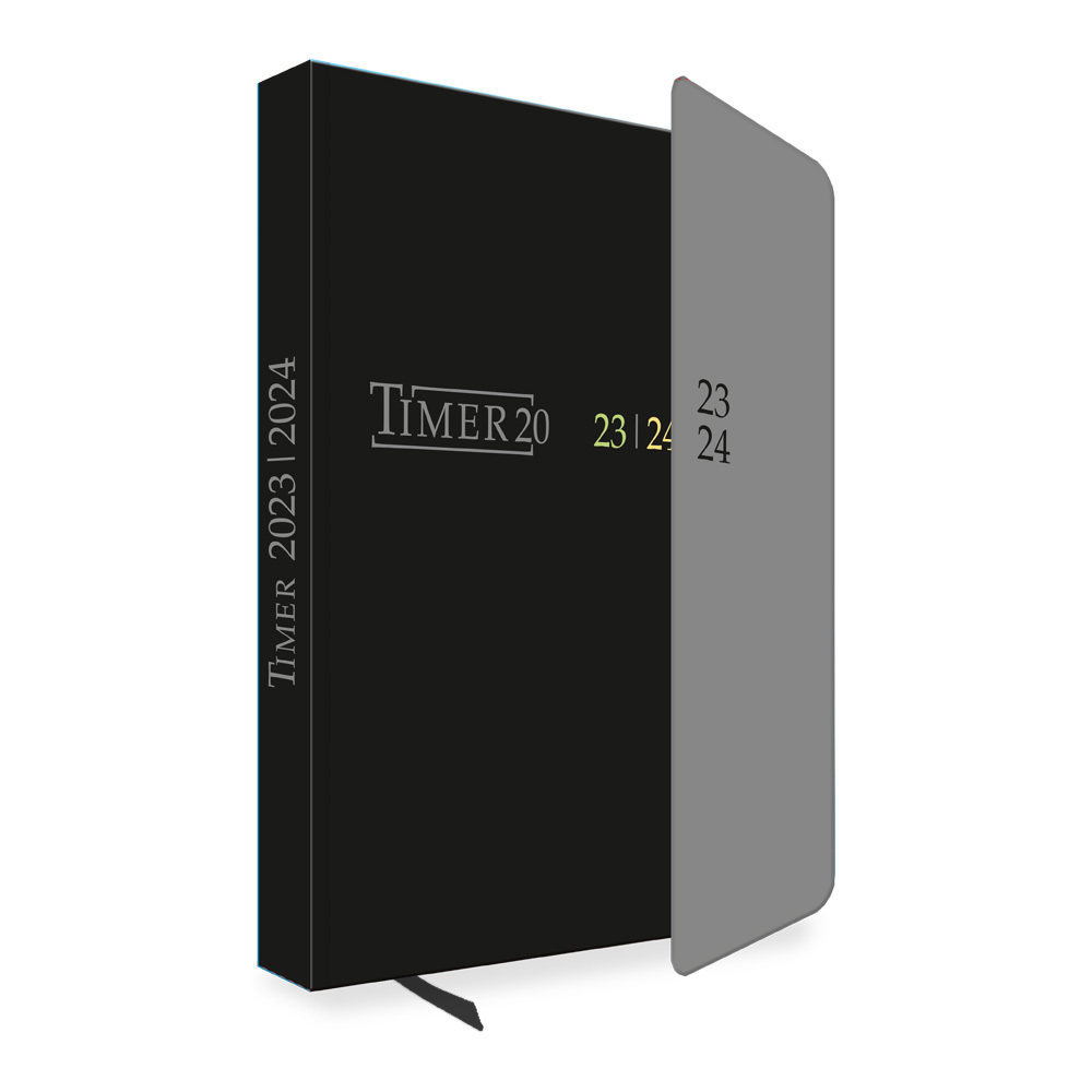 Trötsch Schülerkalender mit Klappe Black 23/24 main product photo