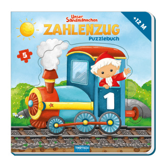 Trötsch Unser Sandmännchen Puzzlebuch Zahlenzug Puzzlebuch
