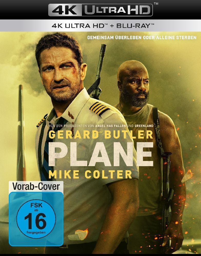 Plane, 1 4K UHD-Blu-ray + 1 Blu-ray main product photo