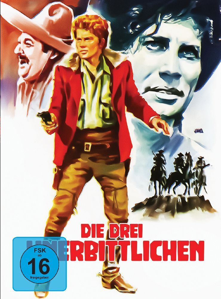 Die drei Unerbittlichen, 2 Blu-ray (Mediabook Cover B) main product photo