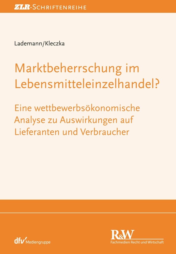 Marktbeherrschung im Lebensmitteleinzelhandel? main product photo