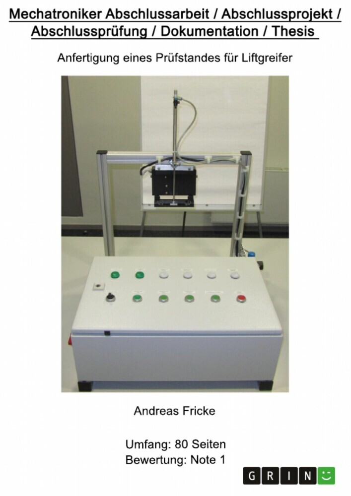 Anfertigung eines Prüfstandes für Liftgreifer main product photo
