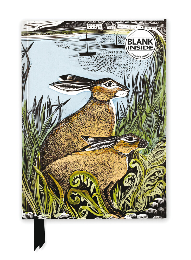 Premium Notizbuch Blank DIN A5: Angela Harding, Rathlin Hasen main product photo