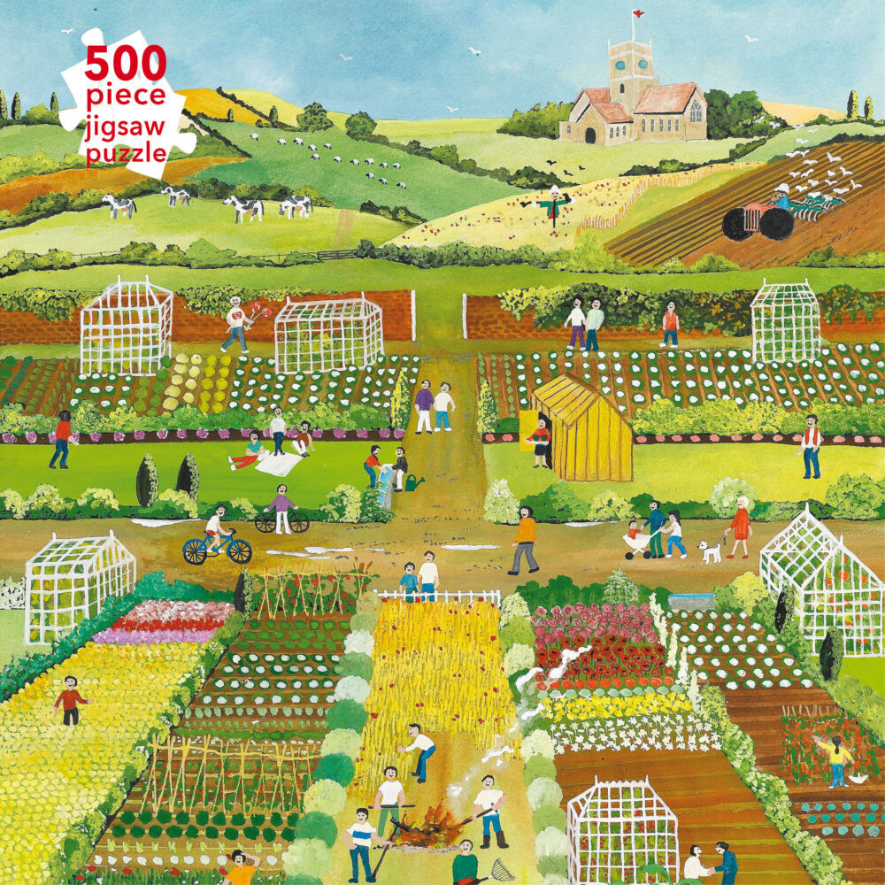 Puzzle - Judy Joel, Die Kleingartensiedlung main product photo