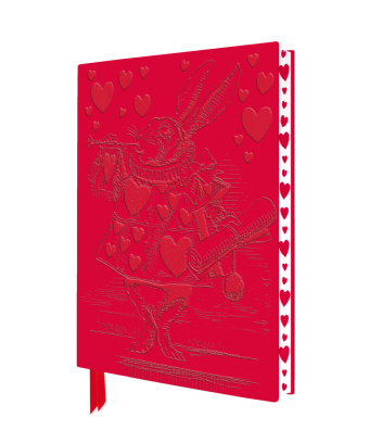 Exquisit Premium Notizbuch DIN A5: Alice im Wunderland - Weißer Hase