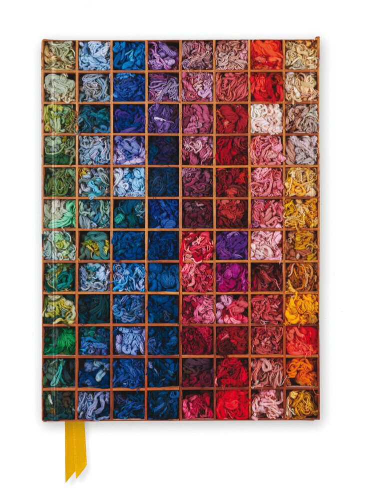 Premium Notizbuch DIN A5: Royal School of Needlework,Wand mit Wolle main product photo